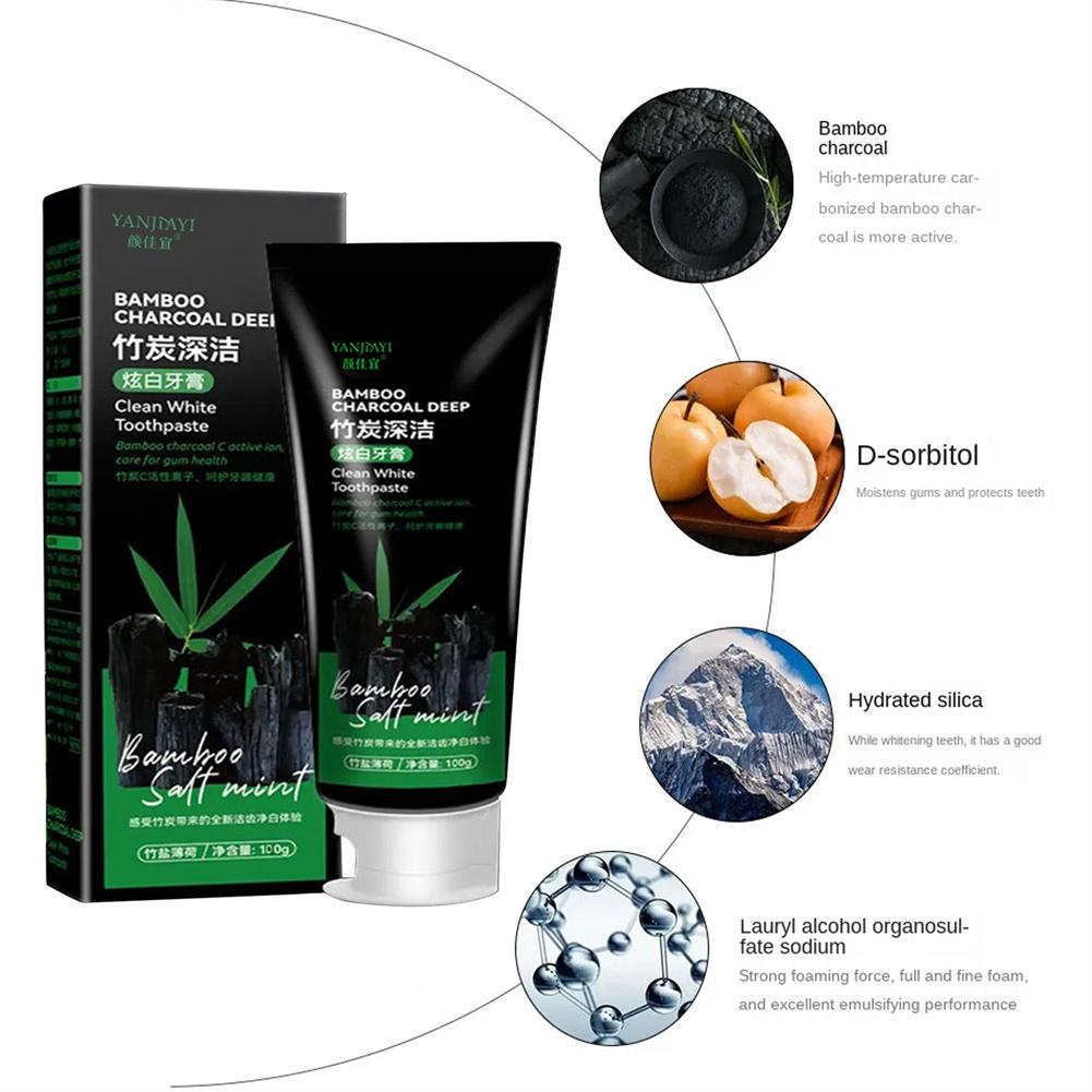 Activated Bamboo Charcoal Zahnpasta – Bild 4